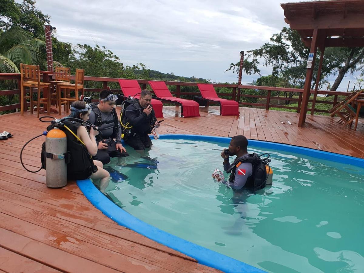 Hotel And Dive Center Roatan Yacht Club French Harbour Extérieur photo